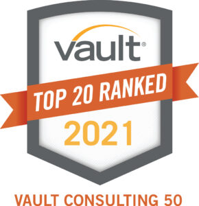 Vault Top 20 Ranked Award 2021